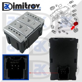 Бутони подгряване седалки Ford Galaxy S-Max